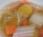 さつまいもと白菜の和風スープ
